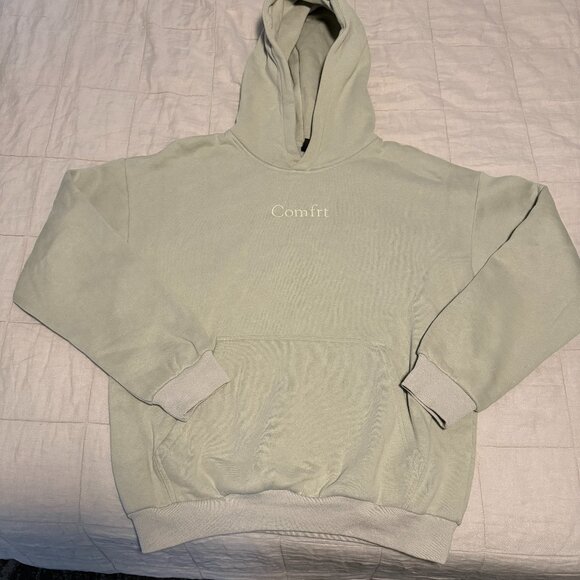 LIKE NEW Comfrt Signature Fit Hoodie - Green Tea - M - Picture 2 of 4